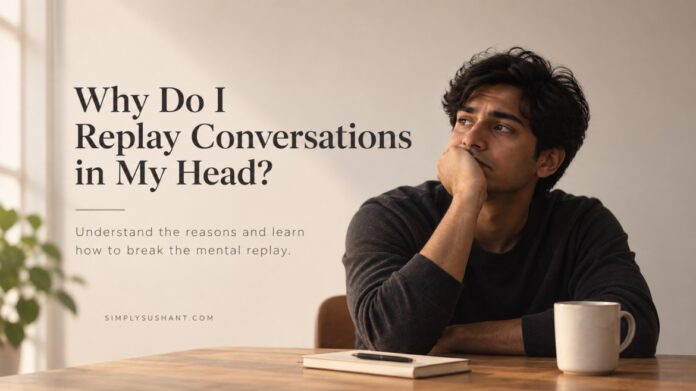 Why Do I Replay Conversations in My Head? Why do I replay conversations in my head and overthink what I said